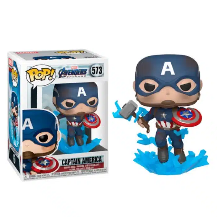 Avengers Captain America Broken Shield & Mjolnir Funko POP! figura 9 cm