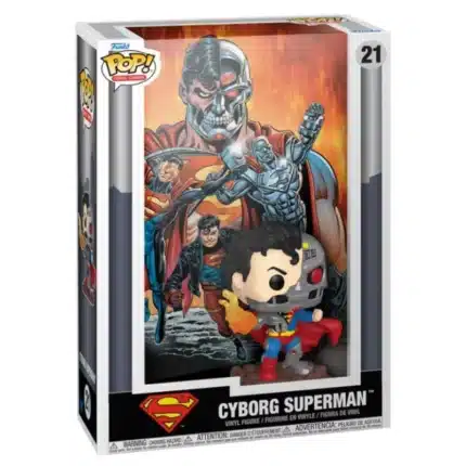 Dc Comic Cover Cyborg Superman Funko POP! figura 123