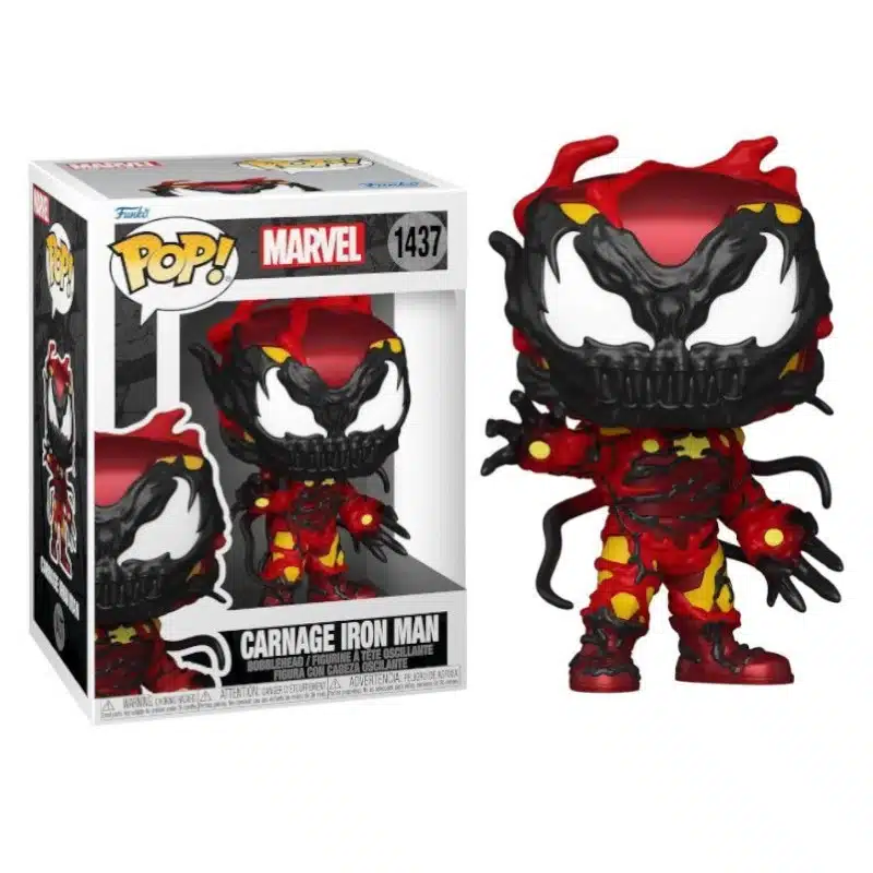 Marvel Carnageized Iron Man Funko POP! figura 9 cm Marvel Carnageized Iron Man Funko POP! figura 9 cm