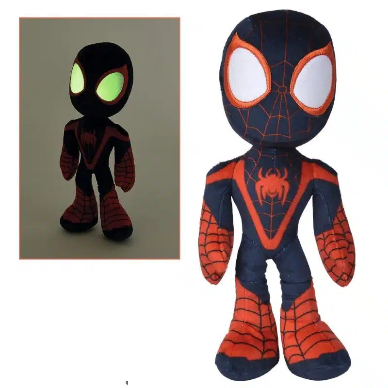Marvel Spider-Man Miles Morales svjetleći plišanac 25cm Marvel Spider-Man Miles Morales svjetleći plišanac 25cm