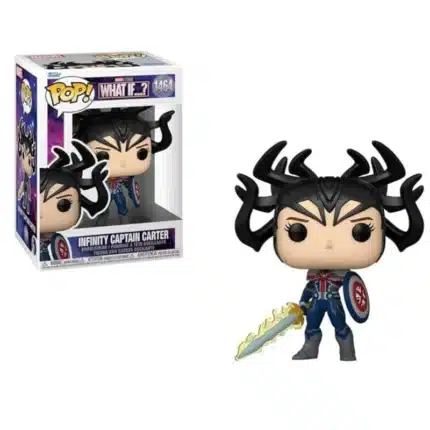 Marvel What If...? Infinity Captain Carter Funko POP! figura 9 cm