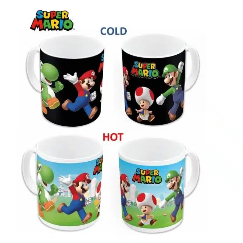 Super Mario Heat Change šalica 325 ml Super Mario Heat Change šalica 325 ml