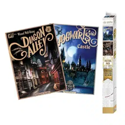 Harry Potter Hogwarts i Diagon set od 2 postera