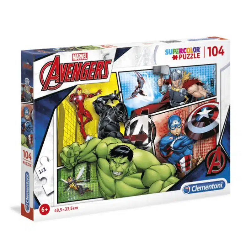 Marvel Avengers puzzle 104 dijela (1) Marvel Avengers puzzle 104 dijela