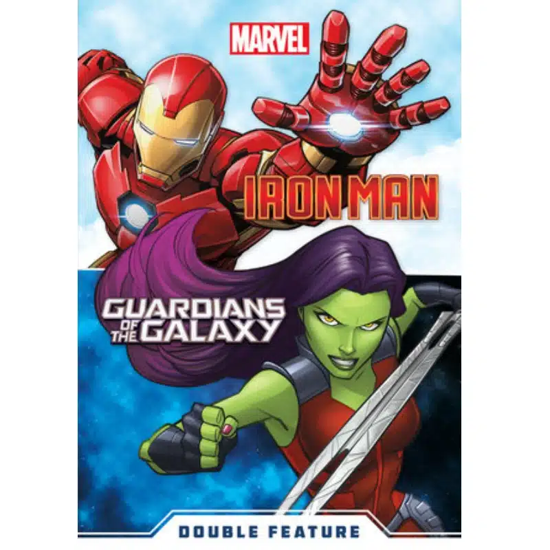 Marvel Double Feature Iron Man and Guardians of the Galaxy strip Marvel Double Feature Iron Man and Guardians of the Galaxy strip