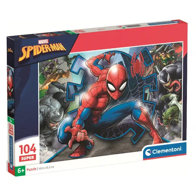 Marvel Spider-Man Super puzzle 104 dijelova (1) Marvel Spider-Man Super puzzle 104 dijelova