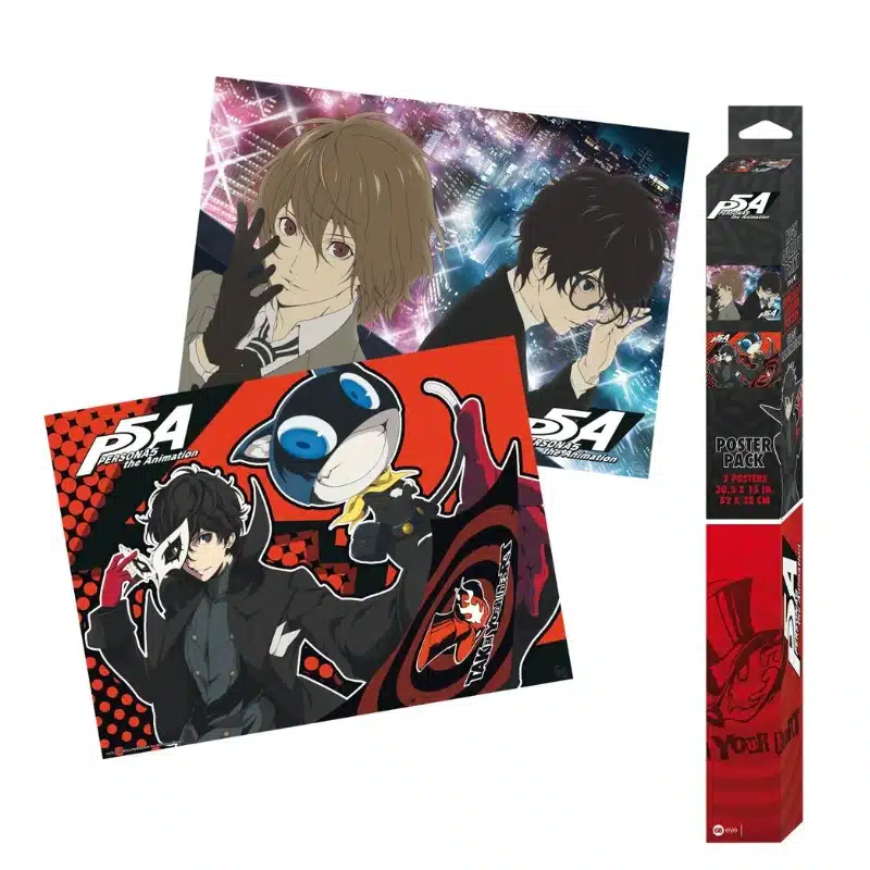 Persona 5 set od 2 postera Persona 5 set od 2 postera