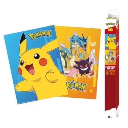 Pokemon set od 2 postera