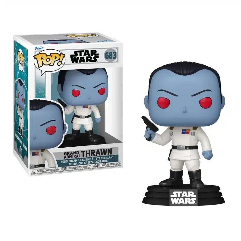 Star Wars Grand Admiral thrawn Funko POP! figura 10cm Star Wars Grand Admiral thrawn Funko POP! figura 10cm