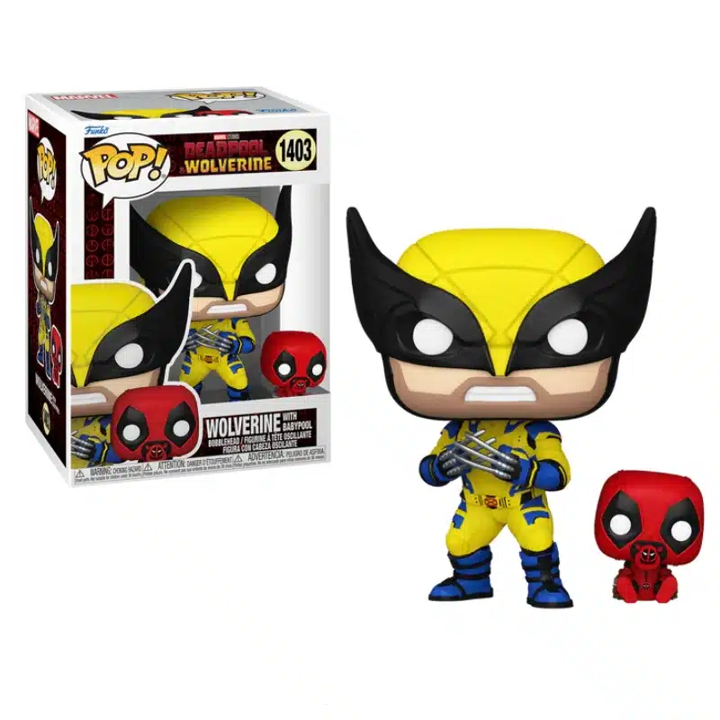 Wolverine with Babypool Funko POP figura 9cm Wolverine with Babypool Funko POP figura 9cm
