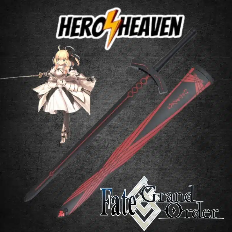 Fate Siber Lily Excalibur mač 105cm (1) Fate Siber Lily Excalibur mač 105cm