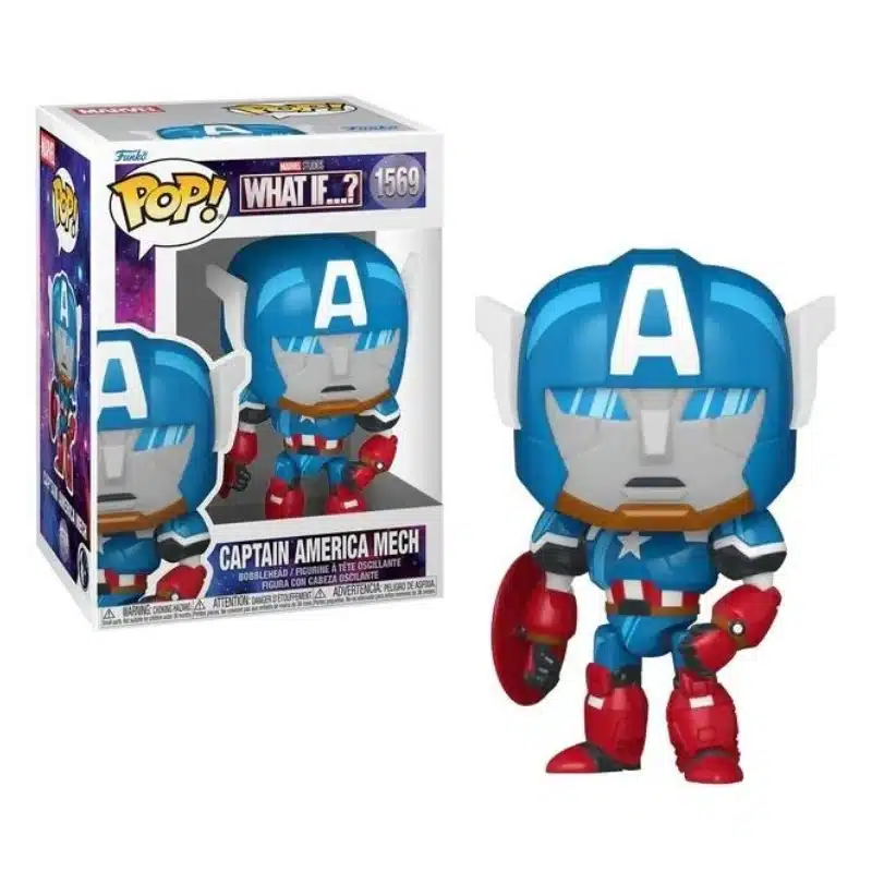 What If Captain America Mech Funko POP figura 9 cm What If Captain America Mech Funko POP figura 9 cm