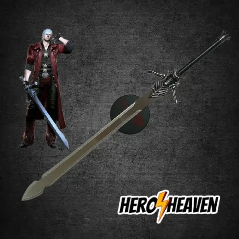 DEVIL MAY CRY - REBELLION GREATSWORD DANTE 136 CM CRNA VERZIJA DEVIL MAY CRY - REBELLION GREATSWORD DANTE 136 CM CRNA VERZIJA