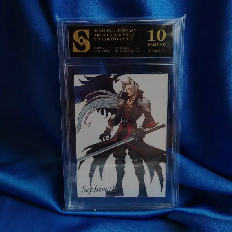 Kolekcionarska ocijenjena karta Final Fantasy Sephiroth Kolekcionarska ocijenjena karta Final Fantasy Sephiroth