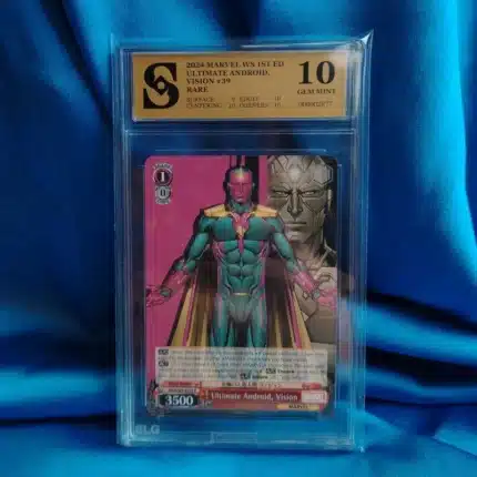 Kolekcionarska ocijenjena karta Marvel Ultimate Android Vision #39