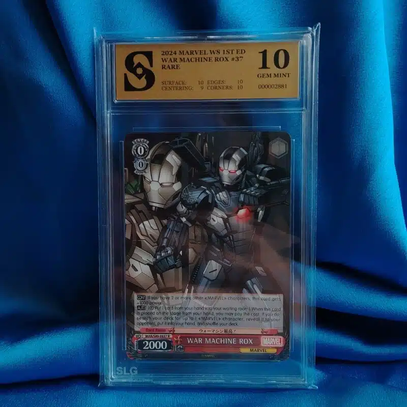 Kolekcionarska ocijenjena karta Marvel War Machine Rox #37 Kolekcionarska ocijenjena karta Marvel War Machine Rox #37