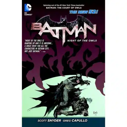 Strip Batman Night of the Owls