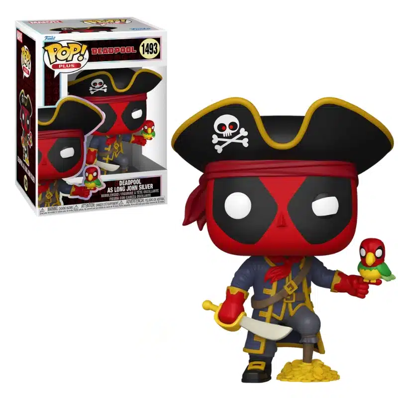 Deadpool As Long John Silver Funko POP figua 9cm Deadpool As Long John Silver Funko POP figua 9cm