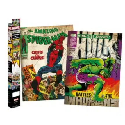 Marvel Spider Man i Hulk set od 2 postera 52 x 38cm