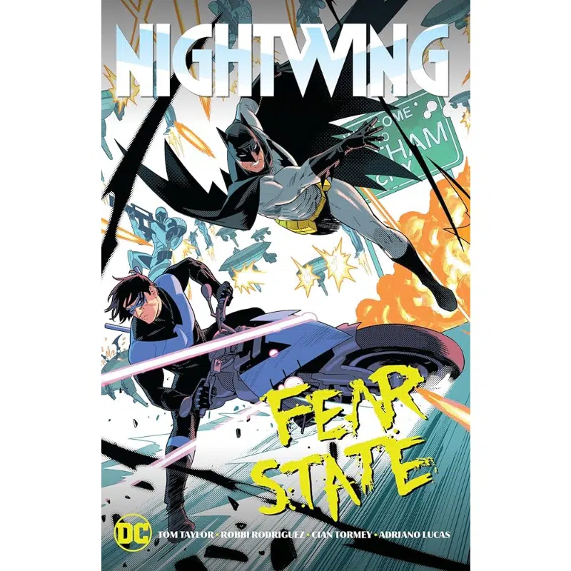 Nightwing Fear State strip Nightwing Fear State strip