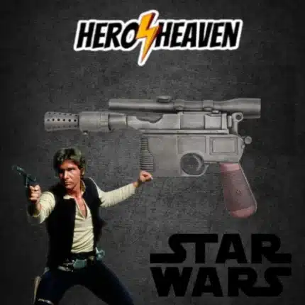 METALNA REPLIKA PIŠTOLJA STAR WARS HAN SOLO + STALAK