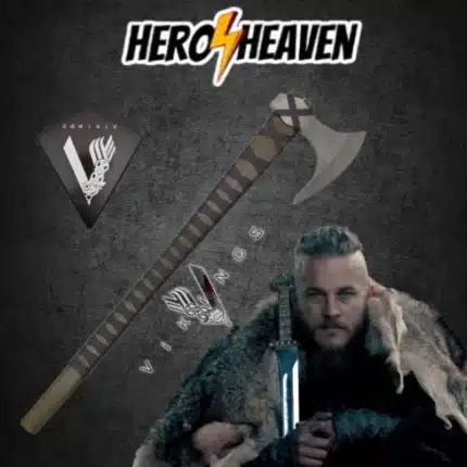 METALNA REPLIKA SJEKIRA VIKINGS RAGNAR 65CM