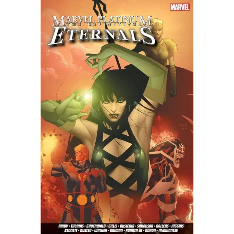 MARVEL PLATINUM THE DEFINITIVE ETERNALS-MEKI UVEZ MARVEL PLATINUM THE DEFINITIVE ETERNALS-MEKI UVEZ
