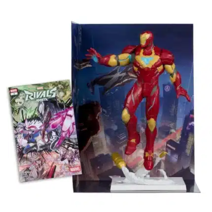 Marvel Rivals Iron Man figura + strip 28 cm