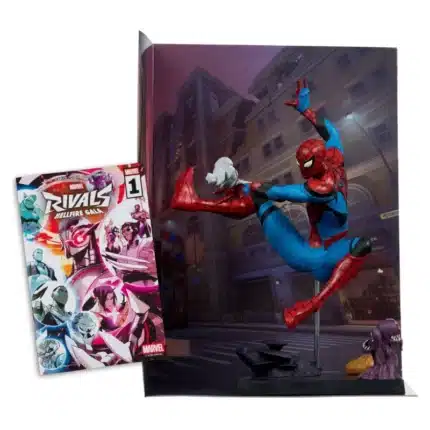 Marvel Rivals Spider-Man figura + strip 26 cm