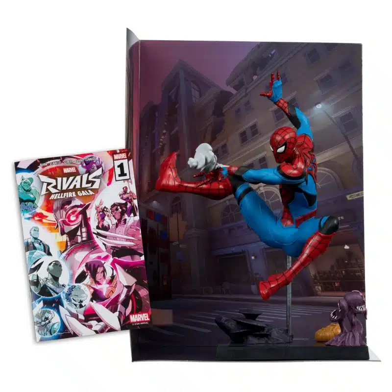 Marvel Rivals Spider-Man figura + strip 26 cm Marvel Rivals Spider-Man figura + strip 26 cm