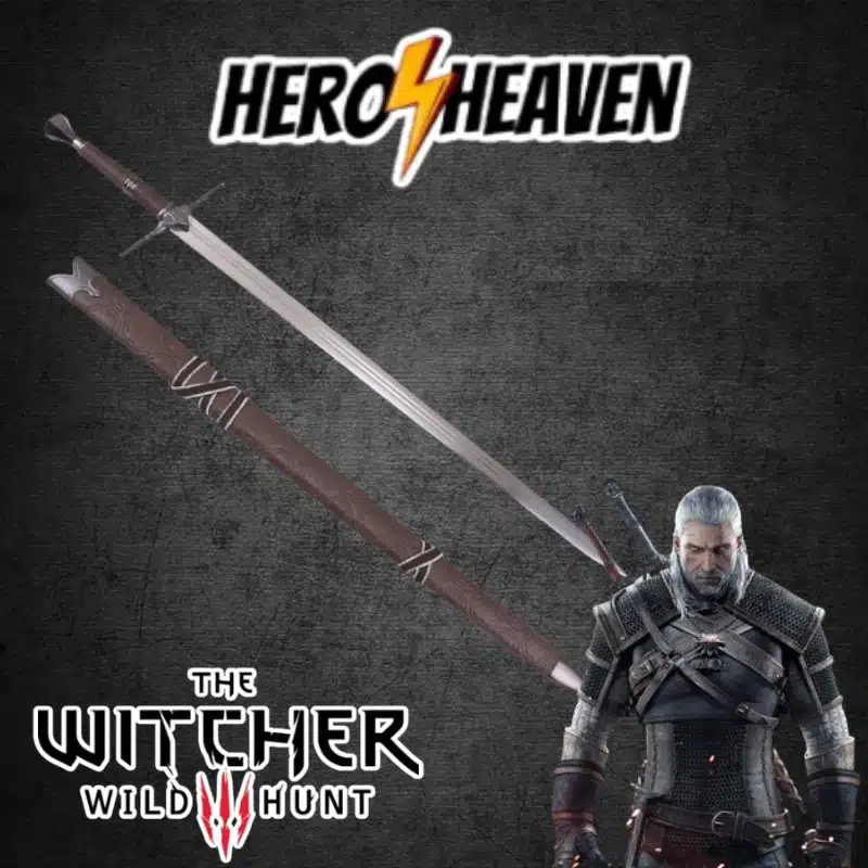METALNA REPLIKA THE WITCHER 3 GERALT MAČ 120CM + STALAK (1) METALNA REPLIKA THE WITCHER 3 GERALT MAČ 120CM + STALAK