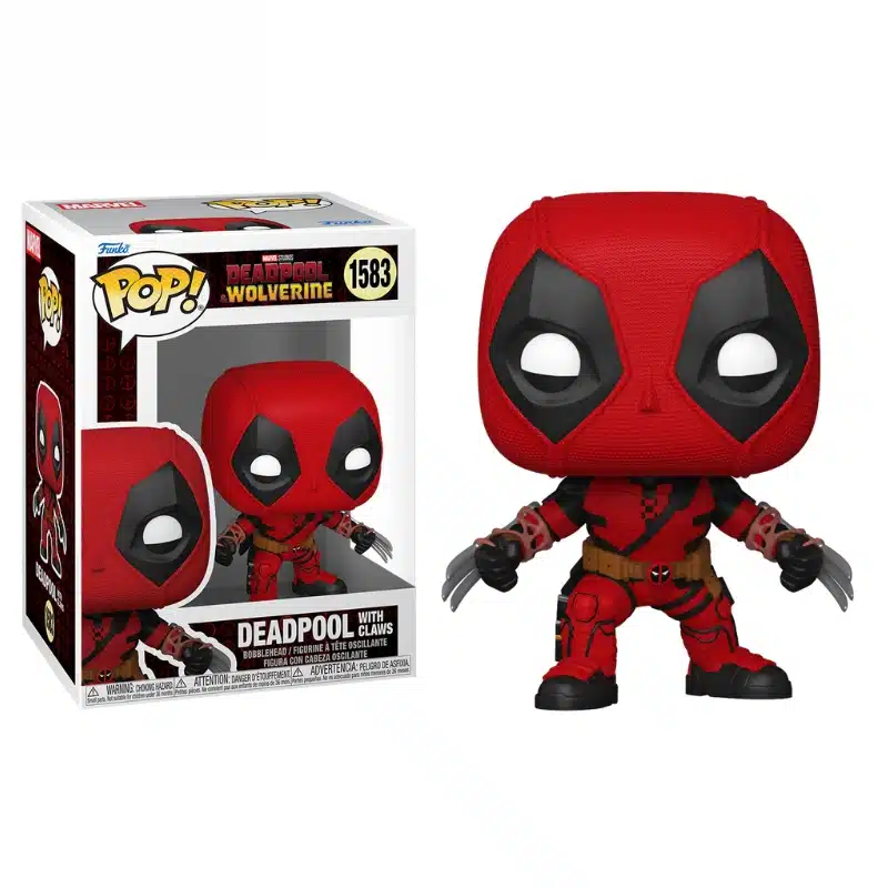Marvel Deadpool with Claws Funko Pop figura 9cm Marvel Deadpool with Claws Funko Pop figura 9cm