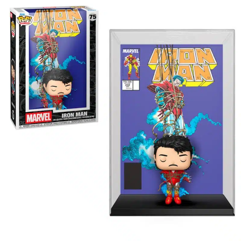 Marvel Iron Man Comic Cover Funko POP figura Marvel Iron Man Comic Cover Funko POP figura