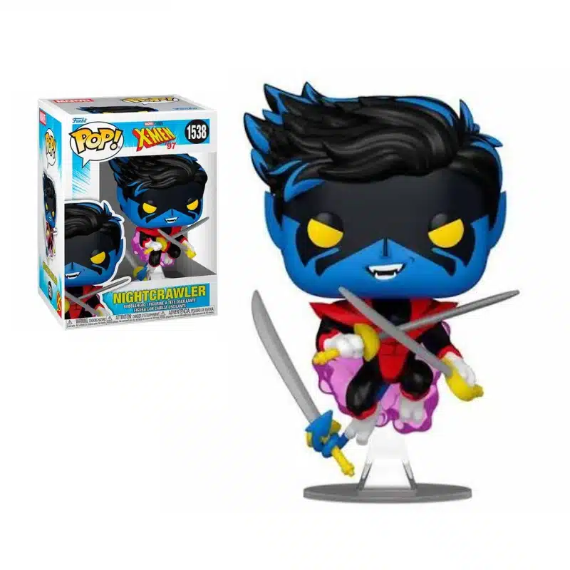Marvel X-Men '97 Nightcrawler Funko POP figura 9 cm Marvel X-Men '97 Nightcrawler Funko POP figura 9 cm