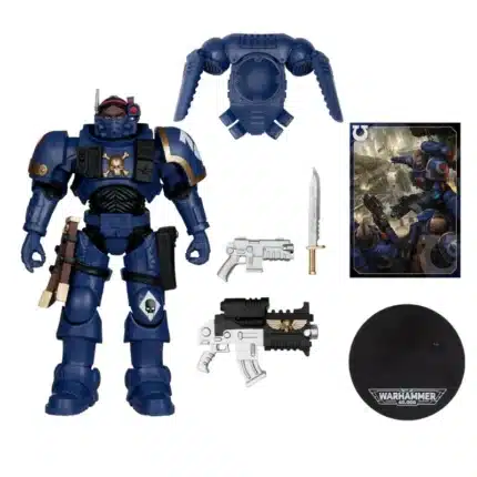 Warhammer 40,000 Lieutenant in Phobos Armor akcijska figura18 cm