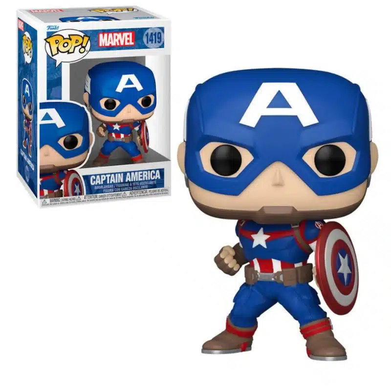 Funko POP Marvel New Classics Captain America 9cm (1) Funko POP Marvel New Classics Captain America 9cm
